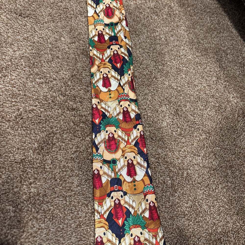 Thanksgiving Turkey Necktie‎